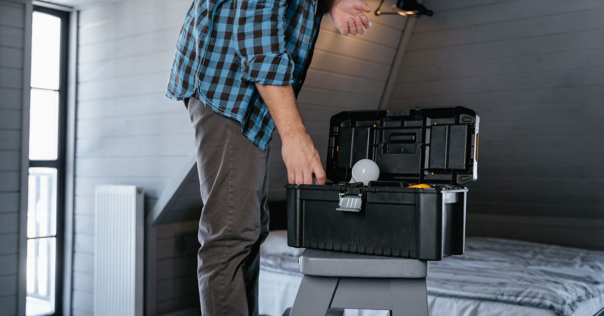 technician toolbox house entrance — Top Prime Locksmith